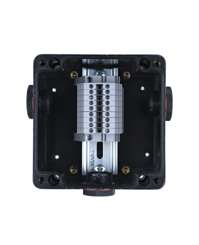 TermBox Ex-120S вид внутри — клеммная колодка