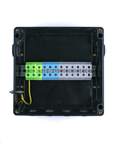 TERMBOX Ex 255-32 внутренняя компоновка — мощные клеммы