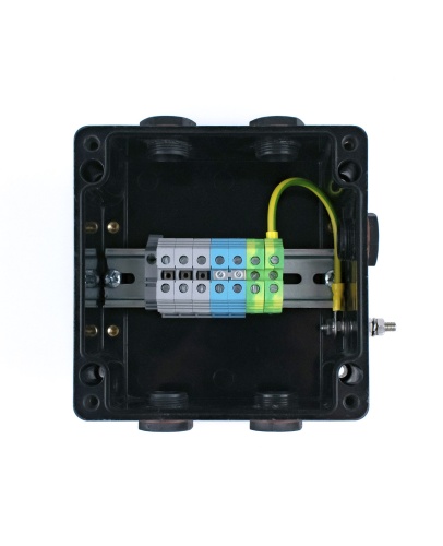 TERMBOX Ex 160 — внутренняя компоновка и клеммники